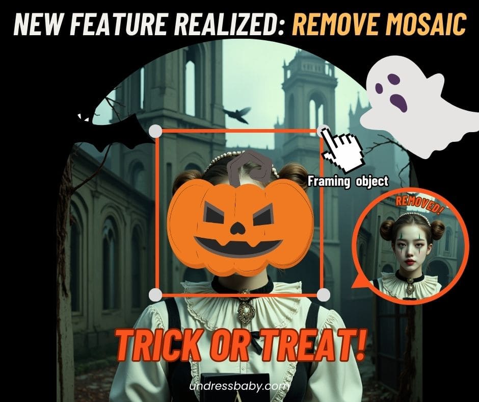 Remove mosaic and Halloween Promotion